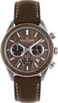 JACQUES LEMANS Herrenuhr, Eco Power Uhren M&auml;nner, Chronograph aus massivem Edelstahl
