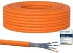 RedStar24 CAT 7 Verlegekabel 15m Netzwerkkabel Datenkabel LAN CAT7 Kabel Kupfer
