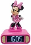 Lexibook, Minnie, Nachtlicht-Wecker, RL800MN | Kl&auml;nge und Melodien, LCD-Display mit