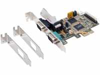EXSYS 15063094 EX-44062 2S Seriell RS232 PCIe Karte inklusive Low Profile...