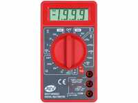 REV 0037386002 Multimeter , Spannung- Widerstand- Dioden- Polaritätsprüfung, rot