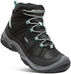 KEEN Damen Circadia Mid Polar-w Wanderstiefel, Schwarz, Blau (Black/Cloud Blue), 39.5