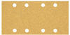Bosch Accessories 50x Schleifpapier Expert C470 mit 8 Löchern (für Hartholz, Farbe