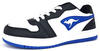 KangaROOS Unisex K-Watch Board Sneaker, Jet Black/Classic Blue, 36 EU