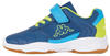 Kappa Unisex Kinder DROUM II MF Sneaker, 6040 Blue/Yellow, 28 EU