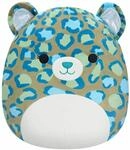 Squishmallows SQCR04131 - Enos der Leopard 30 cm, offizielles Kelly Toys Pl&uuml;sch,