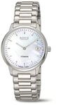 Boccia Damen Analog Uhr mit Titanium Armband 3341-01