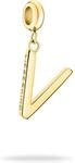 Liebeskind Berlin Charm LJ-1274-P-18 'V' IP Gold