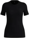 Odlo Damen Merino 200 Baselayer Kurzarmshirt 100% Merinowolle 