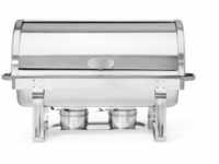 HENDI Chafing Dish - Rolltop, geeignet für Gastronormbehälter bis zu 100 mm tief.,