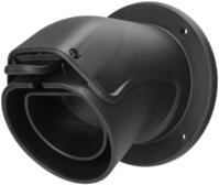 DELTACO Wandhalterung Typ 2 EV-Ladekabelstecker Fahrzeugseitig, Halter/Dock f&uuml;r