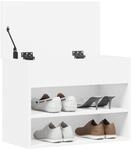 vidaXL Schuhbank Sitzbank Bank Sitztruhe Schuhschrank Schuhablage Schuhregal