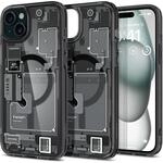 Spigen f&uuml;r iPhone 15 Plus Ultra Hybrid MagFit H&uuml;lle [Anti-Yellowing] Case
