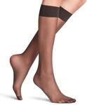 FALKE Seidenglatt Kniestr&uuml;mpfe anthracite (3529), 39-42