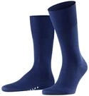 FALKE Herren Socken Airport M So Wolle Baumwolle einfarbig 1 Paar, Blau Royal Blue