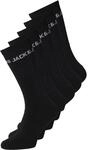 JACK & JONES JACBASIC LOGO TENNIS SOCK 5 PACK