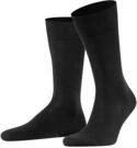 FALKE Strickstr&uuml;mpfe Family SO Black