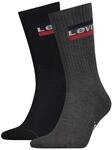 Levi's Crew Socken Unisex 2er Pack