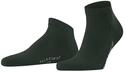FALKE Herren Sneakersocken Cool 24/7 M Sn Baumwolle kurz einfarbig 1 Paar, Gr&uuml;n