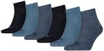 PUMA 6er Pack Unisex Quarter Plain Sportsocken 6P ECOM