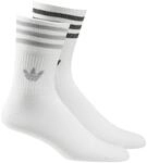 Adidas HC9561 MID Cut GLT SCK Socks Women's White/Grey Two/Black L