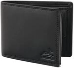 Fa.Volmer &reg; Leder Geldb&ouml;rse Herren - extra-stabile Doppelnaht - 9 F&auml;cher f&uuml;r