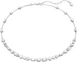 Swarovski Mesmera Halskette, Rhodinierte Damenhalskette mit Strahlenden Swarovski