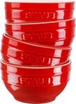STAUB Ceramique Sch&uuml;sselset, 400 ml, M&uuml;slisch&uuml;sseln, Serviersch&uuml;sseln,