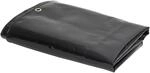 vidaXL Abdeckplane 650 g/m&sup2; 3,5x2,5 m Schwarz
