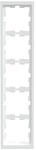 Schneider Electric Merten D-Life-Rahmen, 5-fach, MEG4050-6535 | F&uuml;r Steckdosen und
