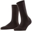 FALKE Damen Socken Family W So nachhaltige Baumwolle einfarbig 1 Paar, Braun...