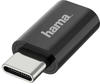 Hama USB Adapter, USB-C auf Micro-USB Buchste (micro USB auf USB C, USB Hub,