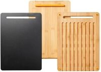 Fiskars Schneidestation, Functional Form, 3-tlg., Bestehend aus Schneidebrett,