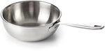 Maestro sauciere aus edelstahl, 24 cm - 15026244