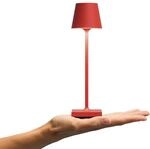 SIGOR Nuindie pocket LED Akku-Tischlampe, feuerrot