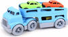 Green Toys 8601237, Auto-Transporter mit 3 Autos, nachhaltiges Spielfahrzeug...