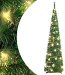 vidaXL Pop-Up-Weihnachtsbaum K&uuml;nstlich 50 LEDs Gr&uuml;n 120 cm