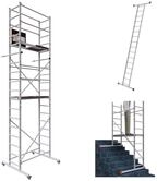 ALTEC AluCombine 3.0-600 | 6m | Alu Standger&uuml;st mit Traverse und Wandanker 
