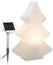 8 seasons design Solar Weihnachtsbaum 40m Shining Tree (Wei&szlig;), LED warmwei&szlig;,