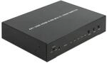 Delock KVM 4 in 1 Multiview Switch 4 x HDMI mit USB 2.0