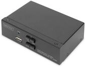DIGITUS KVM-Switch HDMI &ndash; 2-Port Single-Display &ndash; 2 PC 1 Monitor &ndash; 1x Maus,