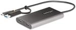 StarTech.com USB-C to Dual-HDMI Adapter or A 2x HDMI 4K 60Hz 100W PD Pass-Through 1ft