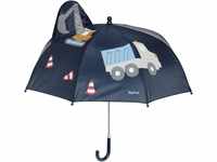Playshoes Stockschirm mit kindgerechtem Mechanismus Unisex Kinder Kinder Regenschirm,