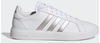 adidas Damen Grand Court Sneakers, Ftwwht/Plamet/Ftwwht, 41 1/3 EU
