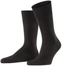 FALKE Herren Socken Firenze M So Baumwolle einfarbig 1 Paar, Braun Brown 5930, 39-40