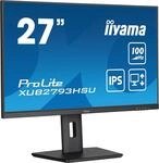 iiyama Prolite XUB2793HSU-B6 68,6cm 27" IPS LED-Monitor Full-HD 100Hz HDMI DP...