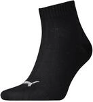 PUMA Quarter Socke PUMA UNISEX QUARTER PLAIN 3P, black, 35-38, 271080001