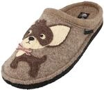 HAFLINGER Flair Chihuahua Filzpantoffel Hausschuh (Beigemeliert &Ouml;ko 46) Beige,...