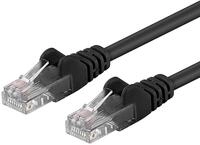 PremiumCord Patchkabel UTP RJ45-RJ45 Cat6 10m Schwarz