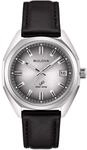 Bulova Sutton Jet Star 96B414 Men's only time Watch with Leather Strap